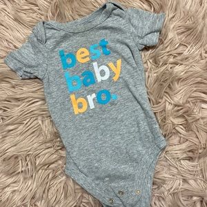 Best Baby Bro Onsie
